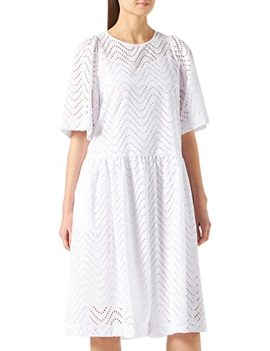 Seidensticker Damen 133072-01 Kleid, Weiß, 44 von Seidensticker