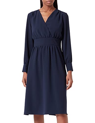 ESPRIT Damen 133616 Kleid, Dunkelblau, 40 von Seidensticker