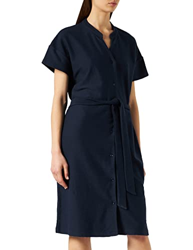 Seidensticker Damen 332762-19 Kleid, Blau, 36 von Seidensticker