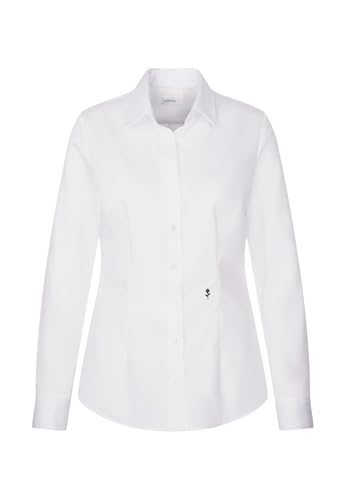 Seidensticker Damen Women Regular Longsleeve Cotton Bluse, weiß, 48 Seidensticker Damen Women Regular Longsleeve Cotton Bluse, weiß, 48 von Seidensticker