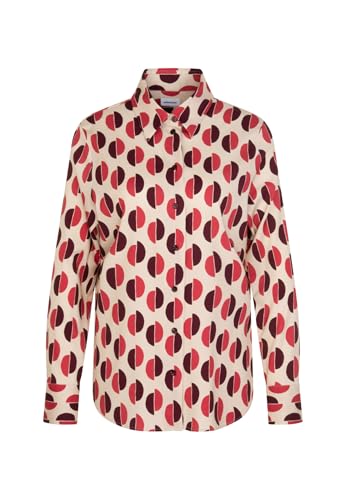 Seidensticker Damen Bluse - Fashion Bluse - Regular Fit – Hemdblusenkragen - Stretch - Langarm – Baumwollmischung von Seidensticker