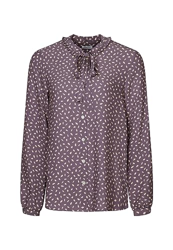 Seidensticker Damen Bluse - Fashion Bluse - Regular Fit – Rundhalsausschnitt mit Schleife - Langarm – 100% Viskose Seidensticker Damen Bluse - Fashion Bluse - Regular Fit – Rundhalsausschnitt mit Schleife - Langarm – 100% Viskose von Seidensticker