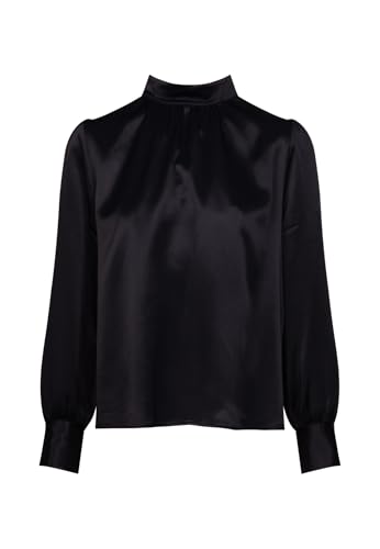 Seidensticker Damen Bluse - Fashion Bluse - Regular Fit – Stehkragen - Langarm – 100% Viskose von Seidensticker