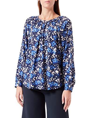 Seidensticker Damen Bluse - Fashion Bluse - Regular Fit - tailliert - Hemd Blusen Kragen - Bügelleicht - Langarm,Creme,36 von Seidensticker