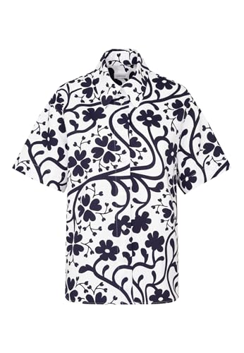 Seidensticker Damen Bluse - Hemdbluse - Regular Fit - Bügelleicht - Hemdblusenkragen - Kurzarm von Seidensticker