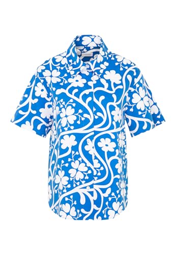 Seidensticker Damen Bluse - Hemdbluse - Regular Fit - Bügelleicht - Hemdblusenkragen - Kurzarm von Seidensticker