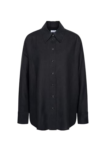 Seidensticker Damen Bluse - Longbluse - Oversized Fit - Bügelleicht - Hemdblusenkragen - Langarm von Seidensticker