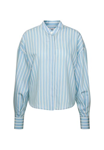 Seidensticker Damen Bluse - Stehkragenbluse - Oversized Fit - Bügelleicht - Stehkragen - Langarm von Seidensticker