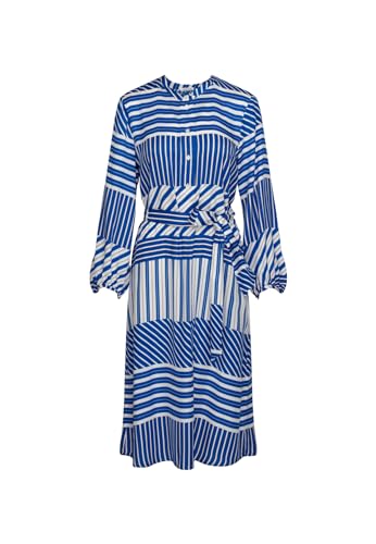 Seidensticker Damen Blusenkleid Kleid, Mittelblau, 36 von Seidensticker