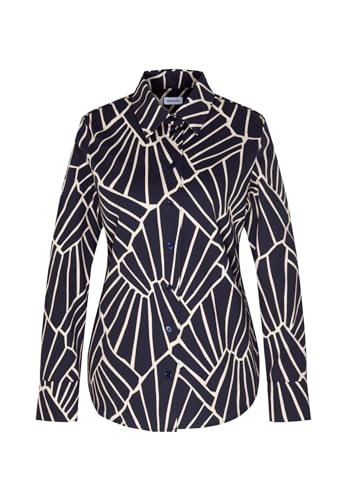 Seidensticker Damen Fashion-Bluse - Hemdbluse - Regular Fit - Bügelleicht - Hemdblusenkragen - Langarm - 100% Baumwolle von Seidensticker