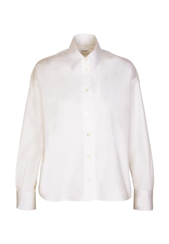 Seidensticker Damen Hemdbluse Bluse, Weiß, 40 von Seidensticker