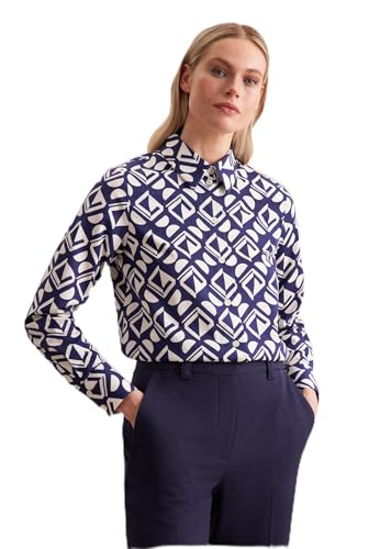 Seidensticker Damen Hemdbluse Regular Langarm Hemdblusenkragen 100% Baumwolle von Seidensticker