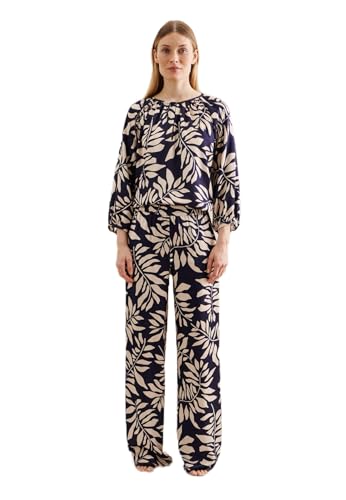 Seidensticker Damen Hose, Marineblau, 52 von Seidensticker