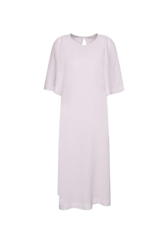 Seidensticker Damen Kleid - Blusenkleid - Midikleid - Regular Fit - Bügelleicht - Rundhalsausschnitt - Glockenärmel - Kurzarm - Midi von Seidensticker