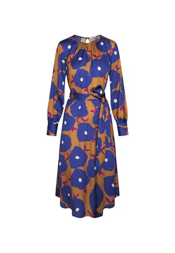 Seidensticker Damen Kleid Regular Langarm ohne Kragen 100% Viskose von Seidensticker