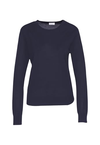Seidensticker Damen Pullover - Pullover - Regular Fit - Bügelleicht - Rundhalsausschnitt - Langarm - 100% Wolle von Seidensticker