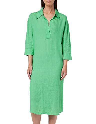 Seidensticker Damen Regular Fit Blusenkleid Dreiviertelarm Kleid, Grün, 40 von Seidensticker