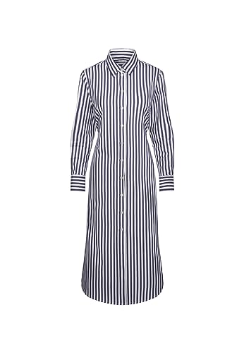Seidensticker Damen Regular Fit Blusenkleid Langarm Kleid, Blau, 40 Seidensticker Damen Regular Fit Blusenkleid Langarm Kleid, Blau, 40 von Seidensticker