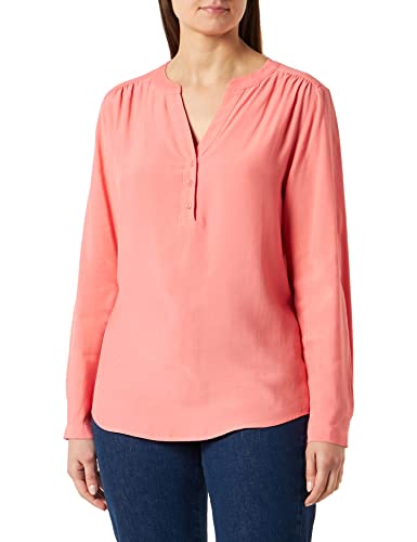 Seidensticker Damen Regular Fit Langarm Bluse, Rose, 38 von Seidensticker