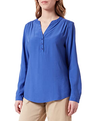 Seidensticker Damen Regular Fit Langarm Bluse, hellblau, 40 von Seidensticker