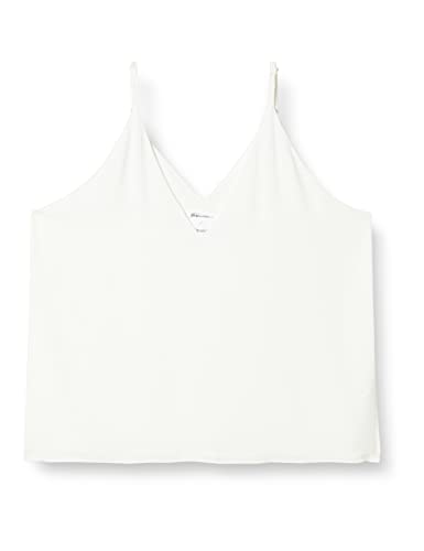 Seidensticker Damen Regular Fit Top Bluse, Off-White, 36 von Seidensticker