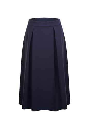 Seidensticker Damen Rock - Midi Rock - Regular Fit - Bügelleicht - Glocken- Rock - Midi - Stretch von Seidensticker