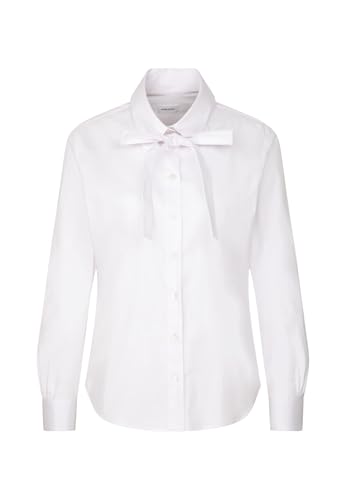 Seidensticker Damen Schluppenbluse Regular Langarm Hemdblusenkragen 76% Baumwolle 21% Polyamid/Nylon 3% Elastan von Seidensticker