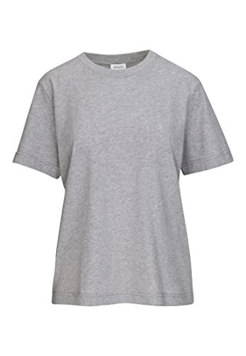Seidensticker Damen T-Shirt - Fashion - Regular Fit - tailliert - Rundhalsausschnitt - Bügelleicht - Kurzarm,Grau,M von Seidensticker