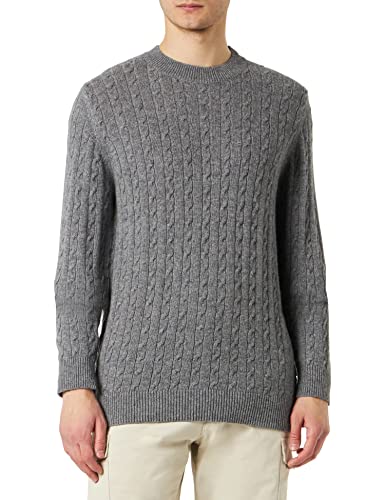 ESPRIT Herren 155254 Pullover, Grau, XL von Seidensticker