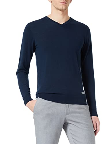 ESPRIT Herren 251590 Pullover, Dunkelblau, L von Seidensticker