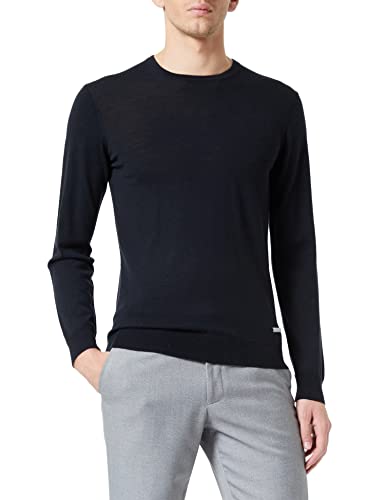 Seidensticker Herren 251600 Pullover, Schwarz, L EU von Seidensticker