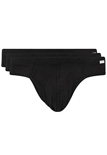 Seidensticker Herren Brief, Black, XL (3er Pack) von Seidensticker