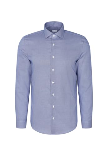 Seidensticker Herren Business Hemd, Blau, 40 EU Seidensticker Herren Business Hemd, Blau, 40 EU von Seidensticker