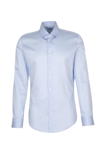 Seidensticker Herren Business Hemd, Blau, 42 Seidensticker Herren Business Hemd, Blau, 42 von Seidensticker