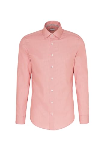 Seidensticker Herren Business Hemd, Grau, 44 von Seidensticker