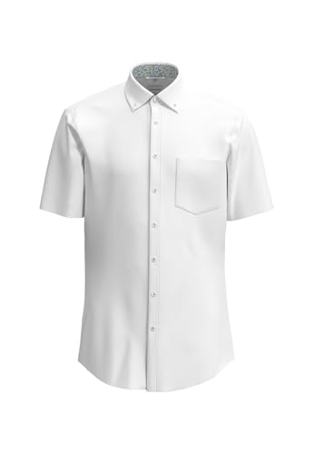 Seidensticker Herren Business Hemd - Regular Fit - Bügelfrei - Button-Down-Kragen - Kurzarm - 100% Baumwolle von Seidensticker