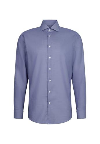 Seidensticker Herren Business Hemd - Regular Fit - Bügelfrei - Kent-Kragen - Langarm - 100% Baumwolle von Seidensticker