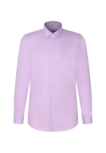 Seidensticker Herren Business Hemd - Regular Fit - Bügelfrei - Kent-Kragen - Langarm - 100% Baumwolle von Seidensticker