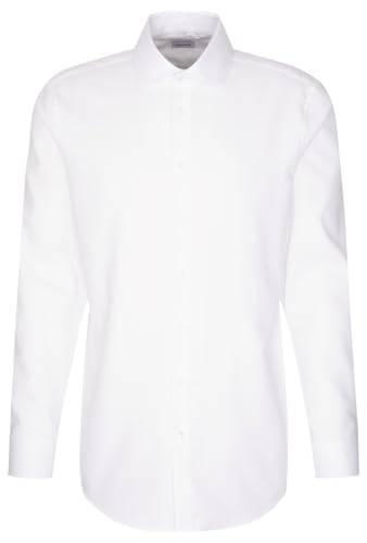 Seidensticker Herren Business Hemd - Regular Fit - Bügelfrei - Kent-Kragen - Langarm - 100% Baumwolle von Seidensticker