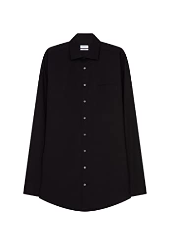 Seidensticker Herren Business-Hemd - Regular Fit - Bügelfrei - Kent-Kragen - extra langer Arm - 100% Baumwolle Seidensticker Herren Business-Hemd - Regular Fit - Bügelfrei - Kent-Kragen - extra langer Arm - 100% Baumwolle von Seidensticker