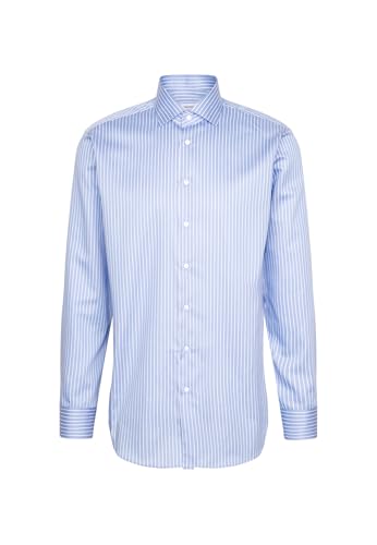 Seidensticker Herren Business Hemd - Regular Fit - Bügelleicht - Kent-Kragen - Langarm - 100% Baumwolle von Seidensticker