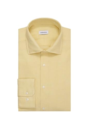 Seidensticker Herren Business Hemd - Regular Fit - Soft - Kent-Kragen - Langarm - 100% Leinen von Seidensticker