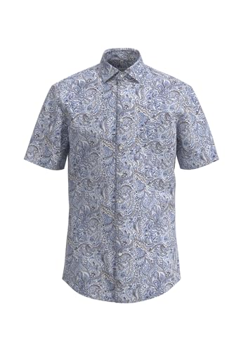 Seidensticker Herren Business Hemd Regular Kurzarm Kentkragen 100% Baumwolle von Seidensticker