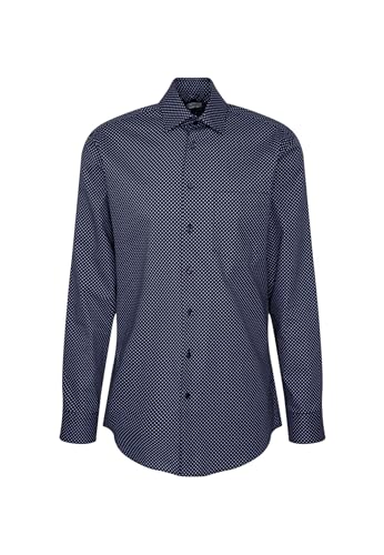 Seidensticker Herren Business Hemd Regular Langarm Kentkragen 100% Baumwolle von Seidensticker