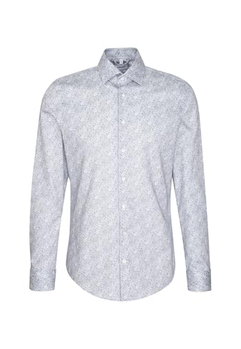 Seidensticker Herren Business Hemd - Shaped Fit - Soft - Kent-Kragen - Langarm - 100% Baumwolle von Seidensticker