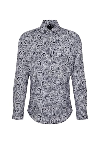 Seidensticker Herren Business Hemd - Shaped Fit - Soft - Kent-Kragen - Langarm - 100% Baumwolle Seidensticker Herren Business Hemd - Shaped Fit - Soft - Kent-Kragen - Langarm - 100% Baumwolle von Seidensticker