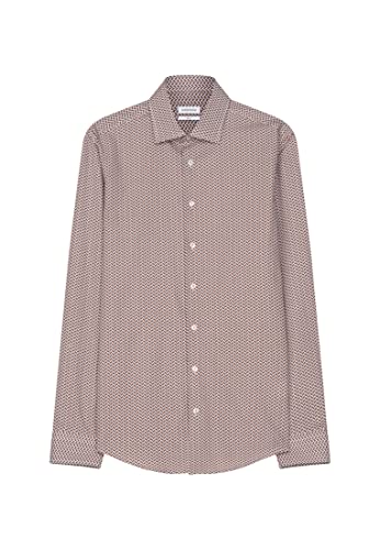 Seidensticker Herren Business Hemd - Slim Fit - Bügelfrei - Business Kent Patch - Langarm - 100% Baumwolle von Seidensticker