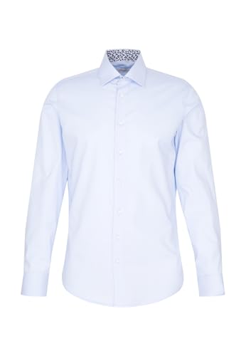 Seidensticker Herren Business-Hemd - Slim Fit - Bügelfrei - Kent-Kragen - Langarm - Patch - 100% Baumwolle von Seidensticker