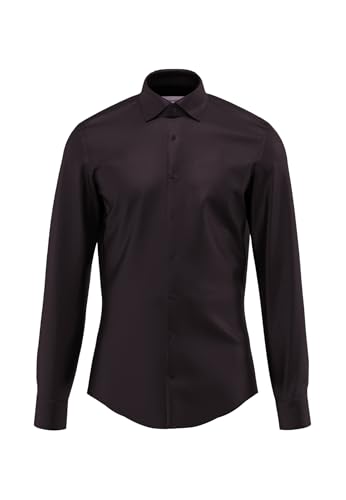 Seidensticker Herren Business Hemd - Slim Fit - Bügelleicht - Kent-Kragen - Langarm - 100% Baumwolle von Seidensticker