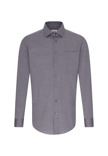 Seidensticker Herren Business-Hemd - Regular Fit - Bügelfrei - Kent-Kragen - Langarm - 100% Baumwolle von Seidensticker